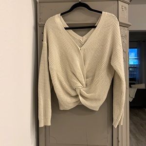 Cream Sweater
